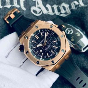 Luxury heren Mechanisch horloge es oak offshore zakelijke mode Zwitsers merk polshorloge