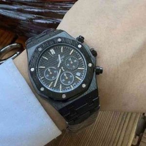 Luxury Mens Mechanical Watch Fashion Offshore Classic Seis Pin Movimiento multifuncional con marca Swiss ES Brand