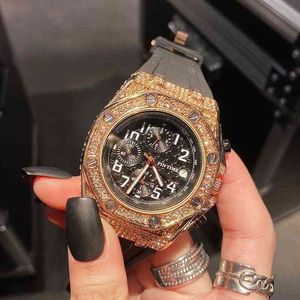 Luxury heren mechanisch horloge vrouwelijk paar mode tritium stijl roya1 0ak swiss es merk polshorloge