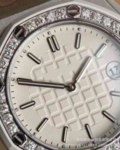 Luxury heren mechanisch horloge eik offshore ap26231s dames ingelegd met Engelse rubberen Zwitserse merk polsWatch