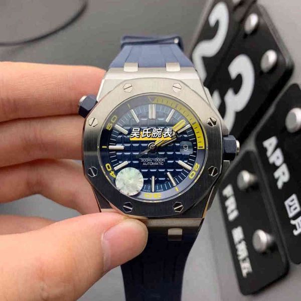 Reloj mecánico de lujo para hombre Oak Offshore Automático 15710 Deportes Ocio Reloj de pulsera de marca suiza