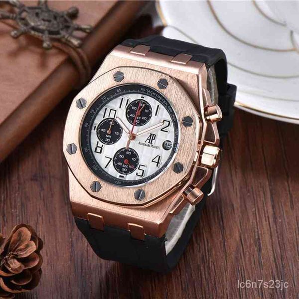 Luxury Mens Mechanical Watch Panda Eye Multifuncional Fashion Life impermeable Kbuu Swiss ES Brand Winbatch