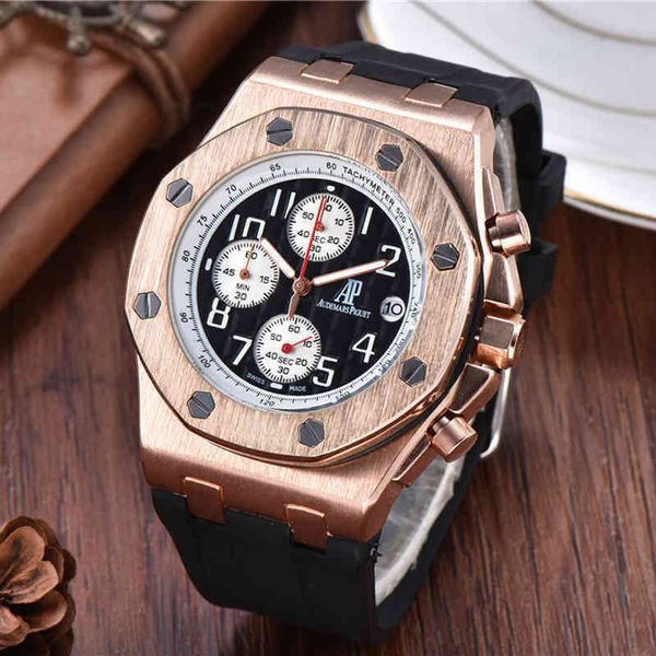 Reloj mecánico de lujo para hombre, reloj de pulsera multifuncional con ojo de Panda, resistente al agua, marca suiza Es