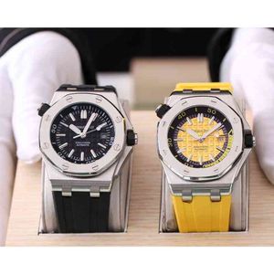 Reloj mecánico de lujo para hombre, serie Real de 42mm, reloj de pulsera de marca suiza Es
