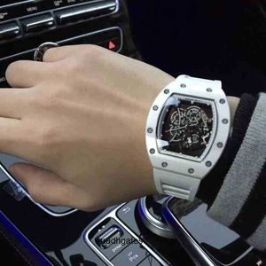 Luxe mechanisch herenhorloge Richa Milles Rm055 volledig automatisch uurwerk saffierspiegel rubberen horlogeband Zwitserse horloges WB8X