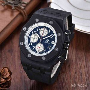 Luxury Mens mécanique montre roya1 0ak panda œil de la mode multifonctionnelle imperméable wruo swiss es marque de marque