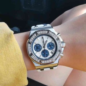 Reloj mecánico de lujo para hombre Royal 15710 Oak Offshore 26236 banda de goma para mujer 26331 reloj de pulsera impermeable de marca suiza es