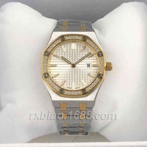 Luxury Mens Mechanical Watch Series Womens 33 mm Rose Gold Diamond Inravaid Steel Strip 316 Fine peut être fabriqué