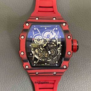 Reloj mecánico de lujo para hombre Serie Tourbillon - Precio de repollo Richa Milles Rice Le Rm35-01 Relojes de pulsera con movimiento suizo de edición limitada