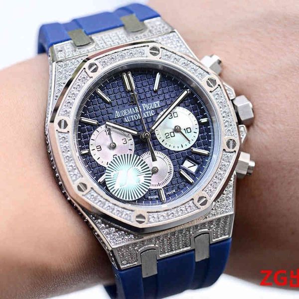 Reloj mecánico de lujo para hombre, reloj de pulsera clásico suizo con movimiento importado de moda de tendencia