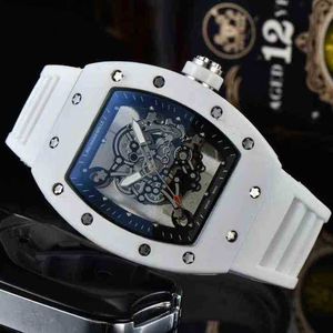 Luxe heren mechanisch horloge Rm05535 heren driekleurig koolstofvezelhorloge hol kwarts optioneel 02 tape -