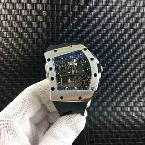Luxe Heren Mechanica Horloges Polshorloge Zakelijk Vrije tijd Rm70-01 Automatische Mechanische r Horloge Fijne Stalen Tape Trend
