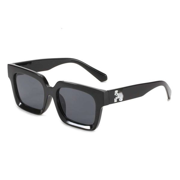 Luxury Mens Offs Sunglass Brands Off Street Womens UV400 Arrow x Sun Glasses Cadre Accessoires de lunettes de soleil