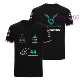 Luxury Mens Petronas Brand Sweatshirts T-shirts Mercedes F1 Formule One Racing Femmes T-shirts à manches longues décontractées