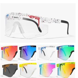 Gafas de sol de Vipers de diseñador Pits TR90 Goggle Mujeres Lunettes Sombras Gafas de sol de gran tamaño para hombres H7XK#