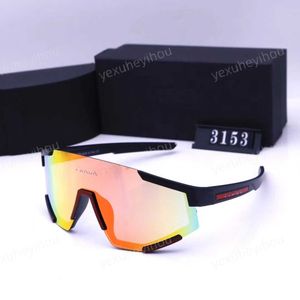 Luxury Mens Pra da Sunglasses Cycle Sports Lunettes de soleil Designer Womens Riding Outdoor Cycling Bike Goggles Sunglasses D3