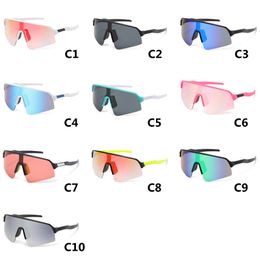 Luxury Mens Sunglasses Bike Sports Eyewear Half Frame Designer Sunglasses Womens Riding Outdoor Sunglass Cycling UV400 Goggles