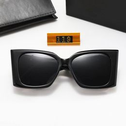 Luxury Mens Sunglasses Blaze Fashion Designer Sun Gernes de soleil surdimensionné des lunettes de soleil pour femmes pour les lunettes de lune