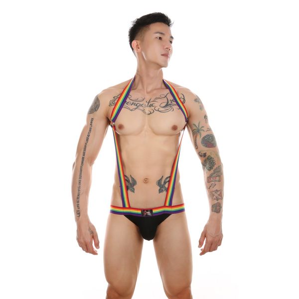 Luxury Mens Underwear Underpants hommes nouveauté lingerie épaule STRAP ELASSIQUE SEXEND