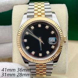 Luxury Mens Watch Designer Relojes de alta calidad 31/41 mm Reloj For Men Women Automatic Watch Fecha 28/31 mm Reloj impermeable a impermeable Rolj Dhgate Jason007 Orologio.