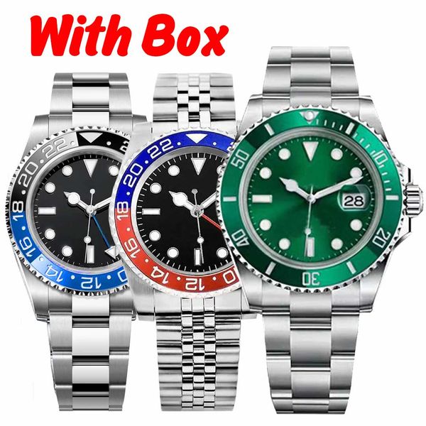 Rol-watches Mens Watch Designer Watchs High Quality 41 mm Céramique Céramique 2813 Mouvement 904L