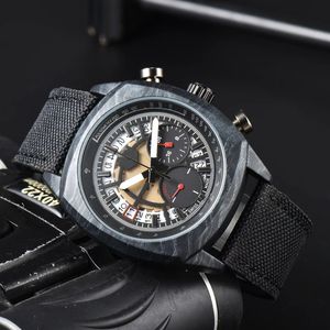 Montre De Luxe pour hommes, montre De Sport De styliste, horloge à Quartz militaire, grand cadran 44mm