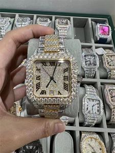 montre de luxe pour hommes pour hommes montres de mouvement de designer montre de haute qualité diamant moissanite montre iced out montre automatique hommes montre de luxe mens montres de luxe i87