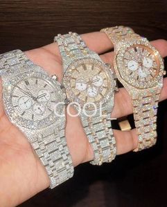 luxe heren horloge voor mannen designer beweging horloges hoge kwaliteit diamant moissanite horloge montre iced out horloge automatische mannen montre luxe heren luxe horloges i19