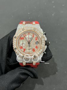 luxe herenhorloge voor mannen designer uurwerk horloges hoge kwaliteit diamanten moissanite horloge montre iced out horloge automatisch heren montre luxe heren luxe horloges i120