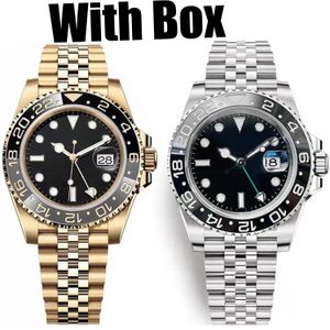 Luxury heren horloge mechanische automatische horloges ontwerper voor man keramische bezel 2813 horloges 36 mm 41 mm GMT beweging horloge lumineuze saffier waterdichte polshorloge