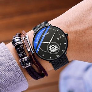 Luxury heren kijkt naar automatische mode nieuwe mechanische full roestvrij staal glijden 904L sport pols horloge voor heren waterdichte verkoop klassieke saffier dayton horloges