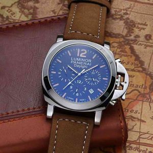 Luxury Mens Watches Fashion for Mechanical Classic Men Calendar Calendar Leather Band Ikpp Wristwatch Style