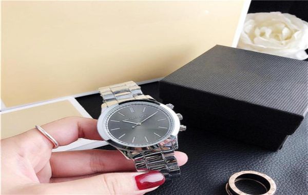 Luxury Mens Watches estilo coreano Montre de Luxe Bracelet New Fashionable Watch251J9129866