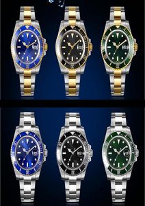 Luxury heren horloges Kwaliteit Keramische bezel 116610 Men roestvrij staalriem automatisch mechanisch horloge 2813 Movement polshorloge SAP5559428