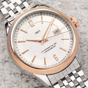 Luxury heren horloges roestvrijstalen band hoogwaardige mannen casual mode horloge ontwerper sport waterdichte kwarts horloges241v
