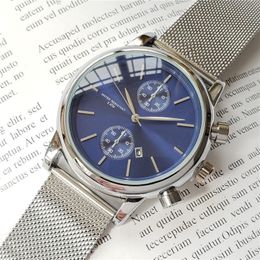 Luxe Hommes Montres En Acier Inoxydable Patron Montre Japon Mouvement À Quartz Bonne Qualité Splash Étanche Horloge Analogique Lumineux Casual Montre De Luxe