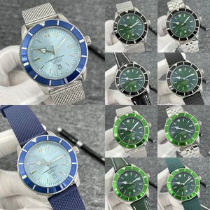 Relojes de hombres de lujo MOVIMIENTO AUTOMÁTICO SUPER MECÁNICO Azul Océano impermeable Muñeco de pulsera 46 mm Case de diseñador Luminous Watch 1884 Sport Clock Montre de Luxe