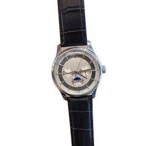 montres pour hommes de luxe Top marque designer mode daydate hommes regarder bracelet en cuir de haute qualité phase de lune montres-bracelets pour homme Noël nouvel an cadeau d'anniversaire