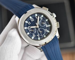 Reloj de lujo para hombre y mujer Movimiento elegante Movimiento automático Correa de caucho Relojes de pulsera luminosos impermeables Montre de Luxe Reloj de diseño Granada AQUANAUT 5261