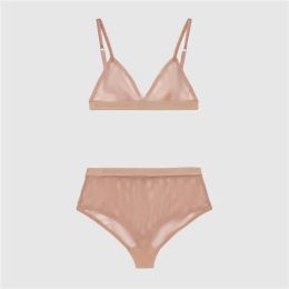 Sous-vêtements de luxe en maille, Textile de maison, sous-vêtements respirants et Sexy pour femmes, Lingerie élégante de styliste, soutien-gorge en dentelle