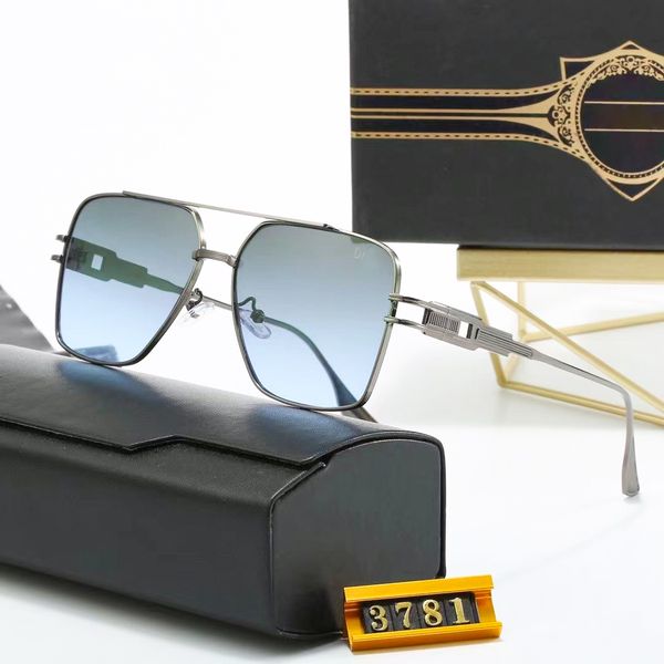 Luxury Metal Sunglasses Frame Dita Casual Fashion Sun Sun Sun Suner Sunglasses Femme Dhgate Hot Polarize Mens Glasshes 10a Viper Goggle Eyeglass Rectangle Shade