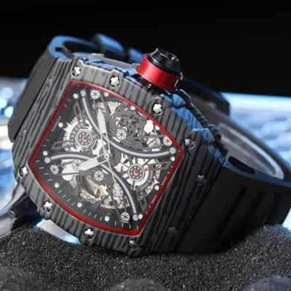 Luxury Mills Swiss Watch Men's Premium Automatic Wine Barrel Tritium Gas Miller Top 10 Richards Machinery 1030 ayw