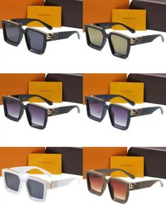 Lunettes de soleil de luxe MILLIONAIRE Full Frame Vintage Sun 2515 Polarized Men For Shiny Gold Sell Hot Women Designer Sunglasse
