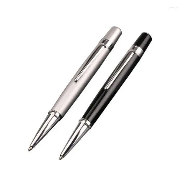 Luxury Mini Metal Ballpoint Pen Roller 1,0 mm Black Business Wriming Office School Supplies