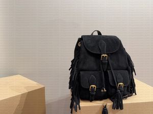 Sac à dos de luxe en cuir mat pour femmes, de qualité miroir, avec ouverture à boucle en métal, sac de styliste Senior