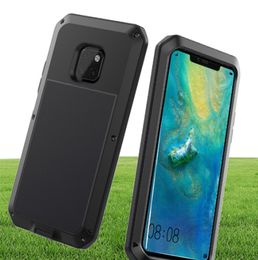 Étuis de téléphone mobile de luxe pour Samsung S8 S9 S10 Plus S20 Note8 Note9 Note10 Note20 Protection puissante ultra étanche.