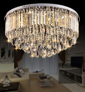 Luxe Moderne Kristallen Kroonluchter voor Eetkamer Woonkamer Hotel Lobby Crystal Plafond Lamp LLFA