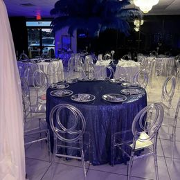 Silla de acrílico transparente para banquete, respaldo redondo moderno de lujo, sillas de boda para eventos, silla de comedor