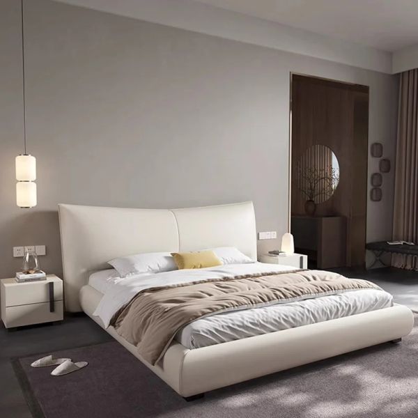 Luxury Modern Safe Bedroom Bed Italian Smart Counterter Multifinection Double Cama de Casal Kids Chadow Meubles Ensemble de meubles