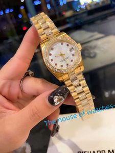 Luxury Moissanite Diamond Watch Iced Out Watch Designer Femmes Watch for Lady Watches Montre Automatic Quartz Move Watches